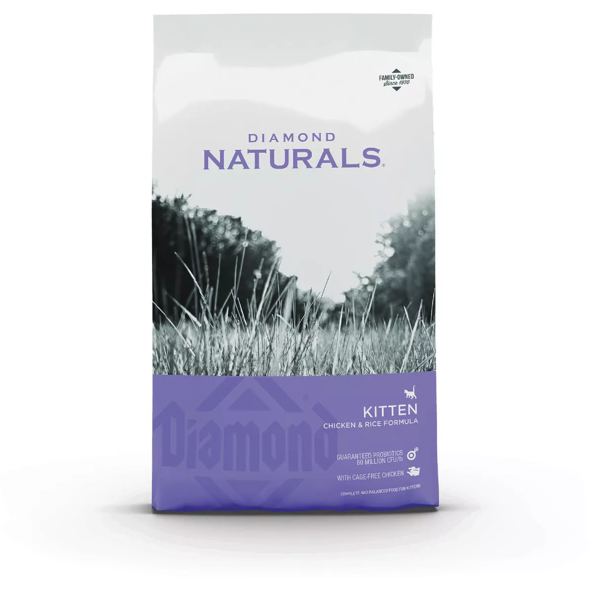 Diamond Naturals 6 Lb. Kitten Chicken & Rice Formula Dry Food