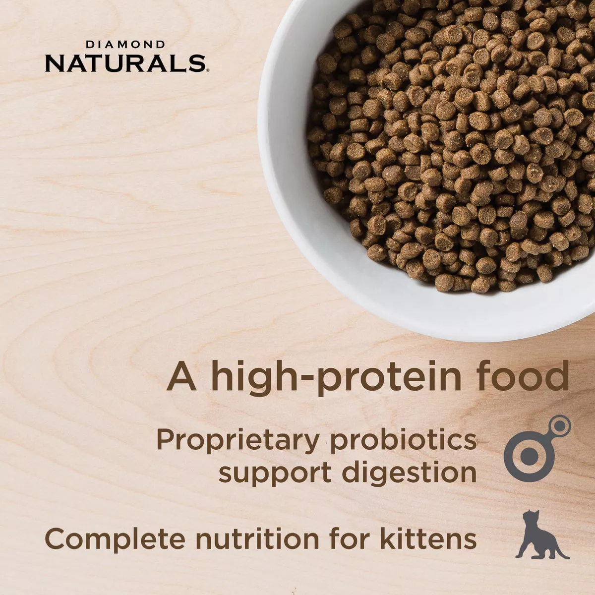 Diamond Naturals 6 Lb. Kitten Chicken & Rice Formula Dry Food - photo 3