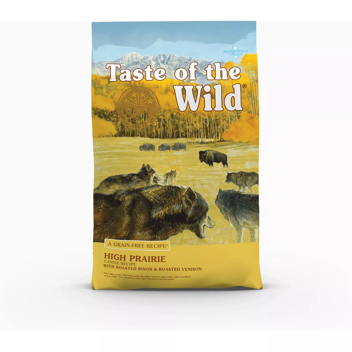 Taste of the Wild 5 Lb. High Prairie Grain-Free Canine Recipe Dry Dog Food with Roasted Bison & Roasted Venison