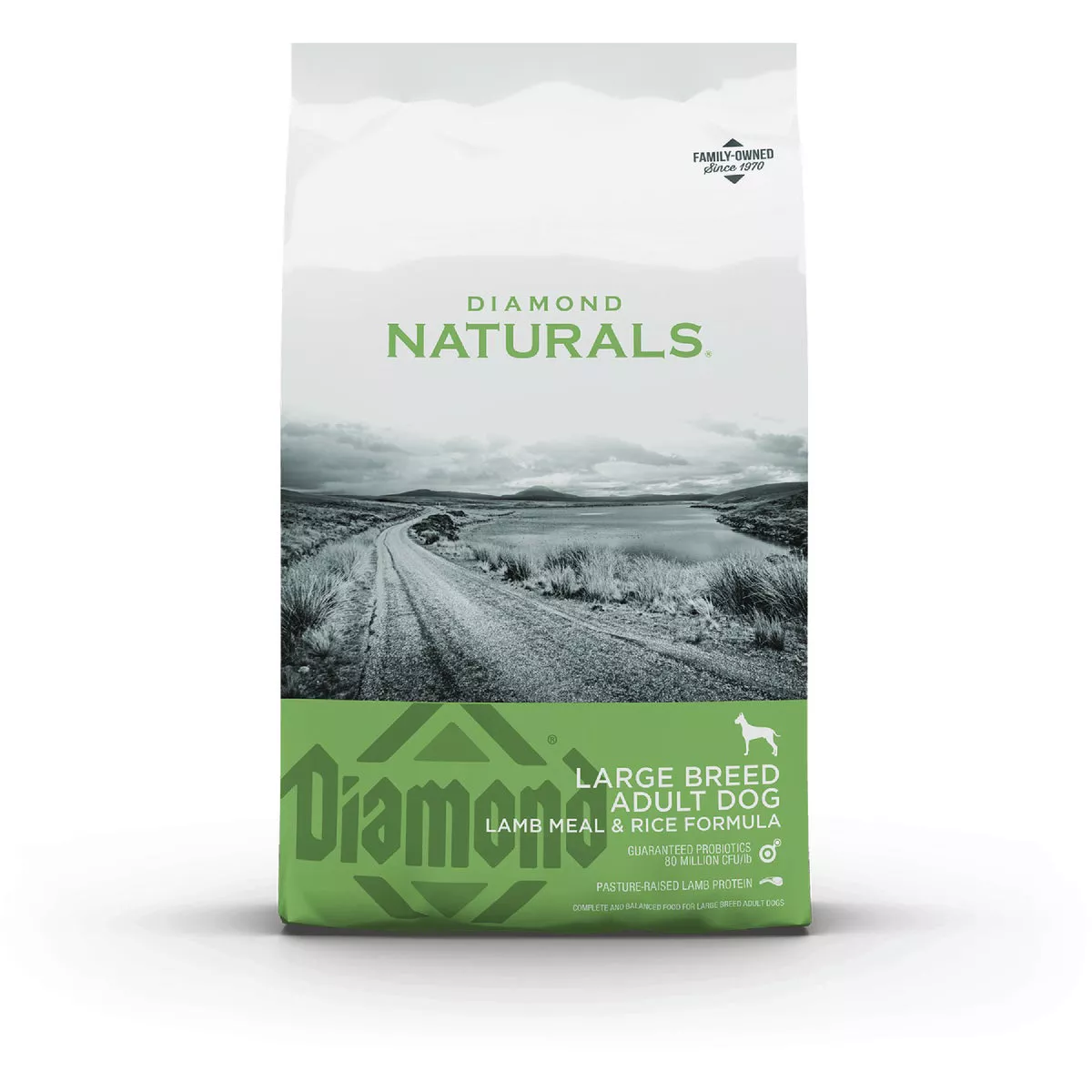 Diamond Naturals 40 Lb. Large Breed Adult Lamb Meal & Rice Formula Dry ...