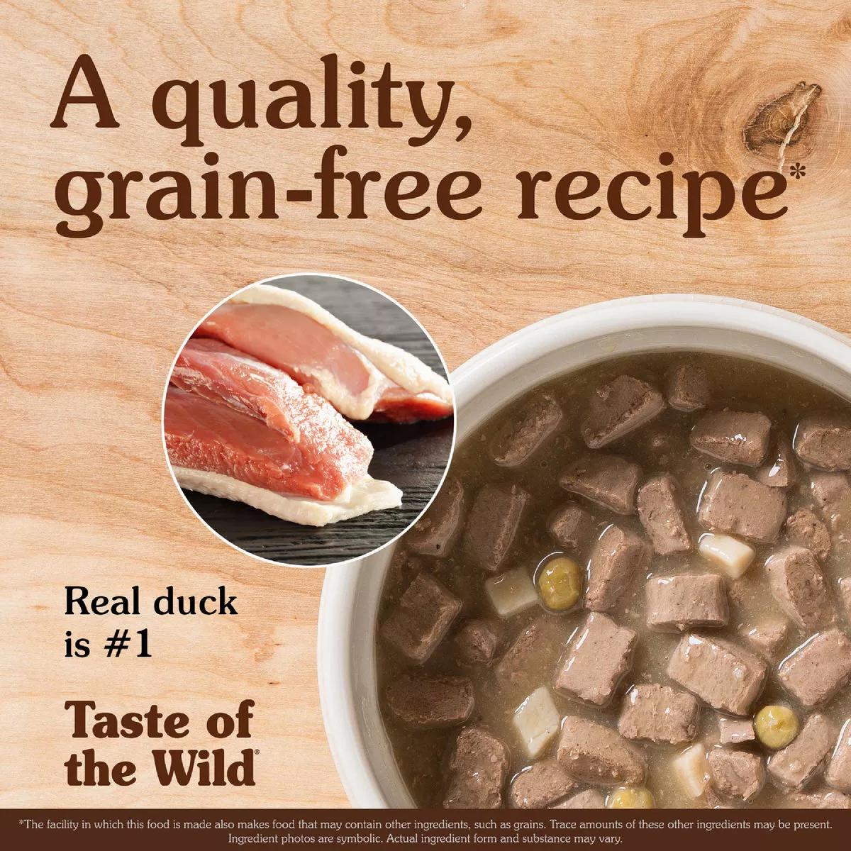 Taste of the Wild 13.2 Oz. Wetlands Grain-Free Canine Recipe Wet Dog Food with Fowl in Gravy - photo 3