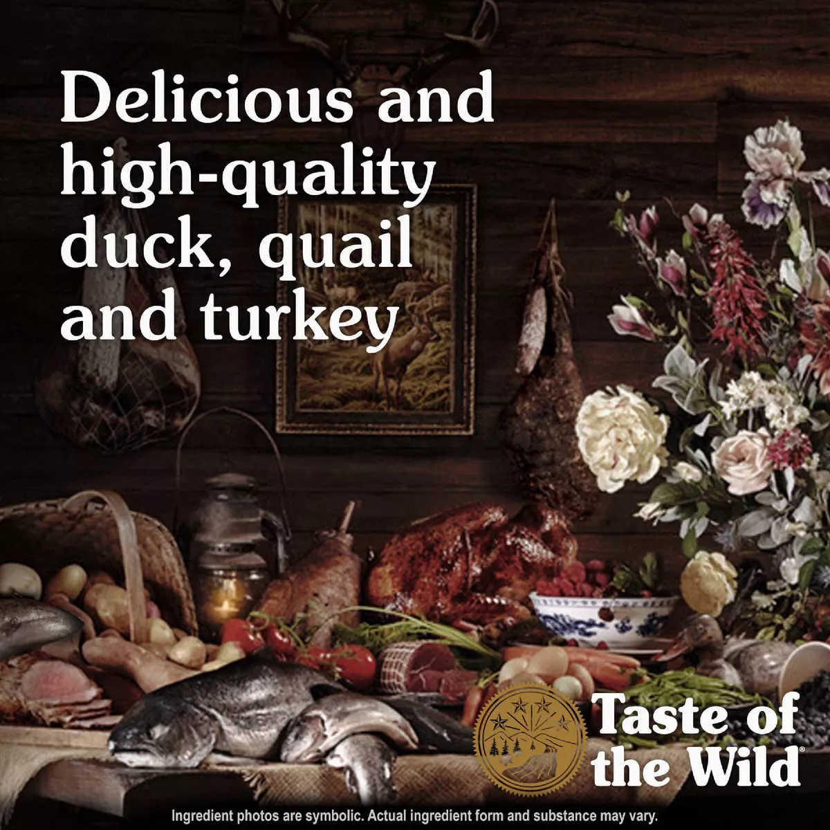 Taste of the Wild 13.2 Oz. Wetlands Grain-Free Canine Recipe Wet Dog Food with Fowl in Gravy - photo 2