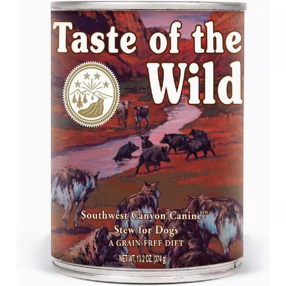 Taste of the Wild 13.2 Oz. Southwest Canyon Wet Dog Food with Beef in Gravy