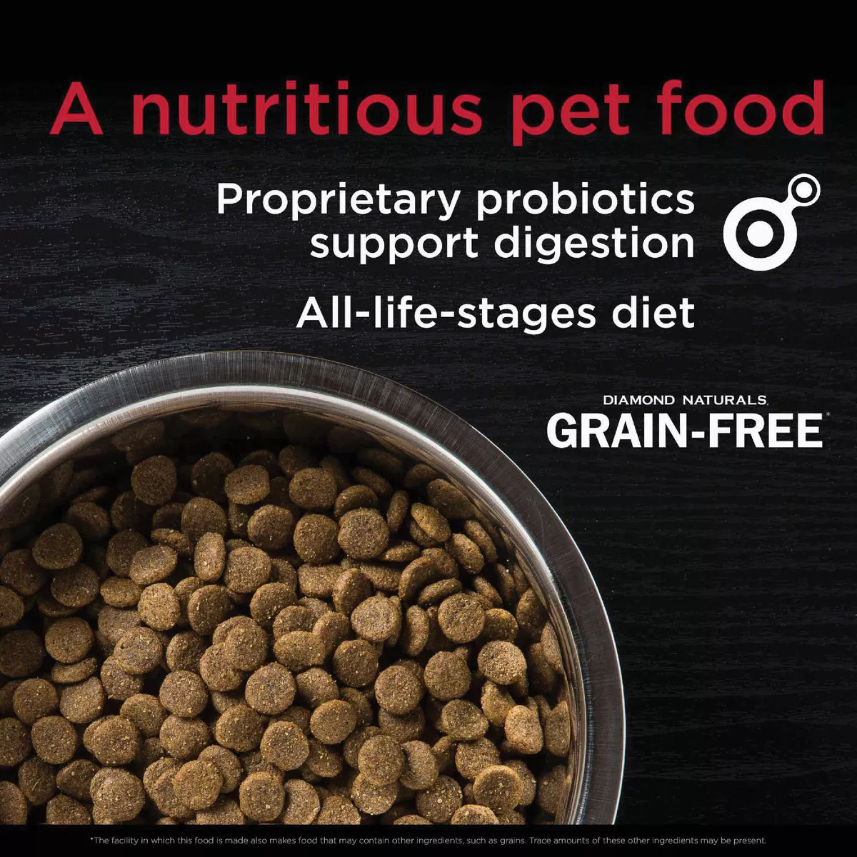 Diamond Naturals Grain-Free 28 Lb. Adult Pasture-Raised Beef & Sweet Potato Formula Dry Dog Food