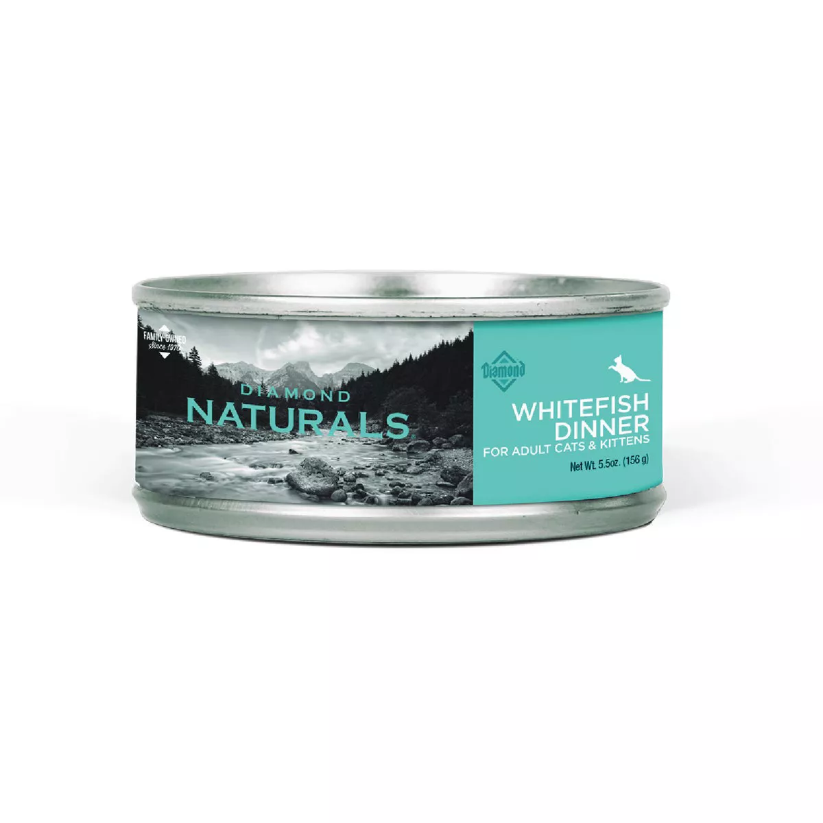 Diamond Naturals 5.5 Oz. Whitefish Dinner Cat & Kitten Wet Food