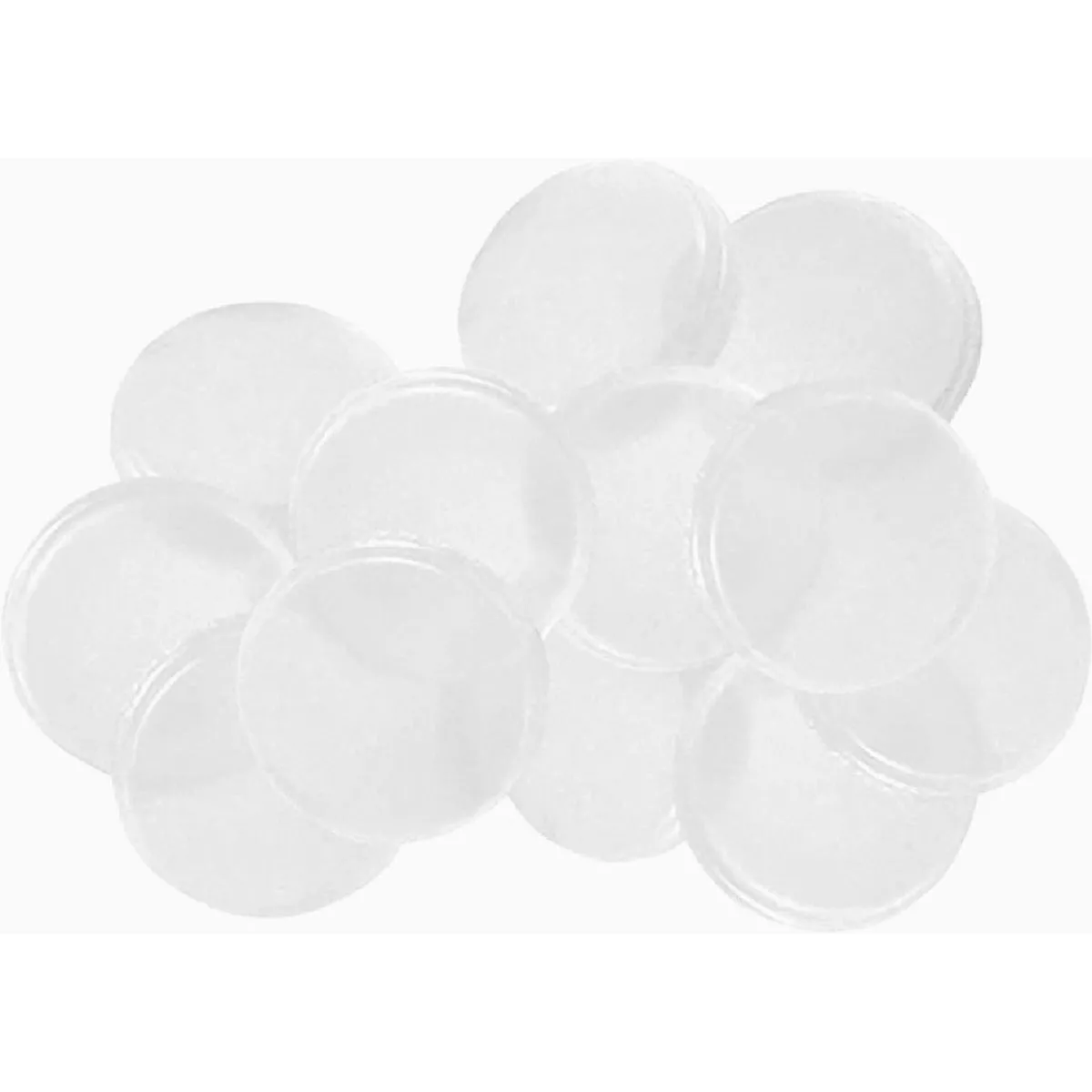 Softtouch 1/2 In. Clear Round Self-Stick Cabinet & Decor Bumper Pads (12-Piece)