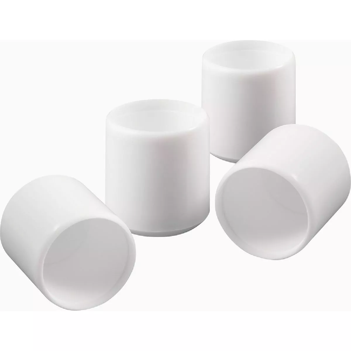 Softtouch 7/8 In. White Vinyl Chair Tips (4-Pack)