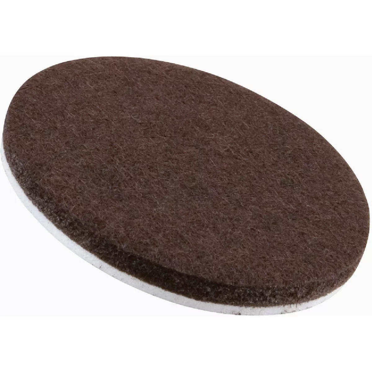 Softtouch 2-1/2 In. Brown Round Heavy Duty Felt Pads (4-Piece)
