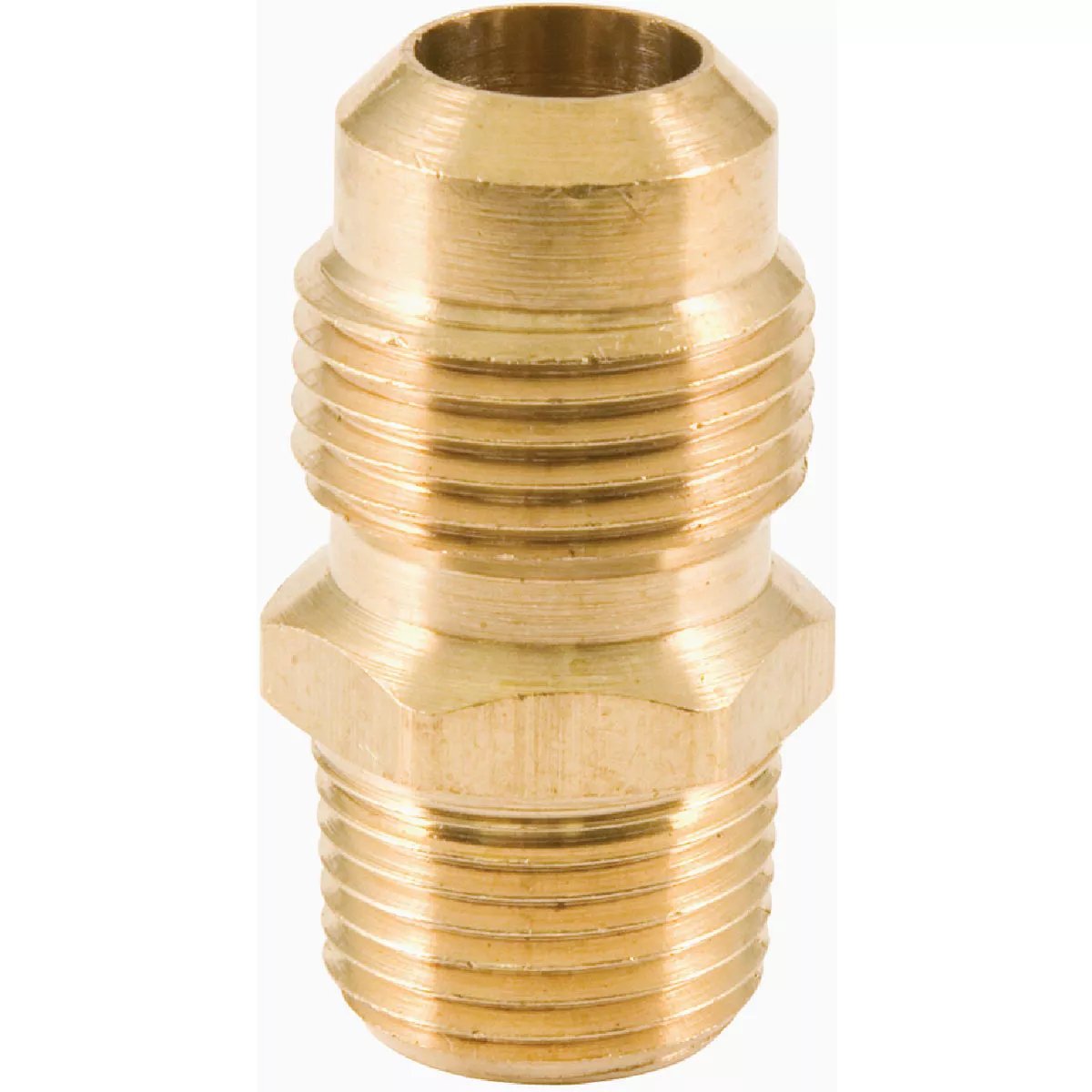 Plumb Craft 1/2 In. x 3/8 In. Brass Male Flare Adapter