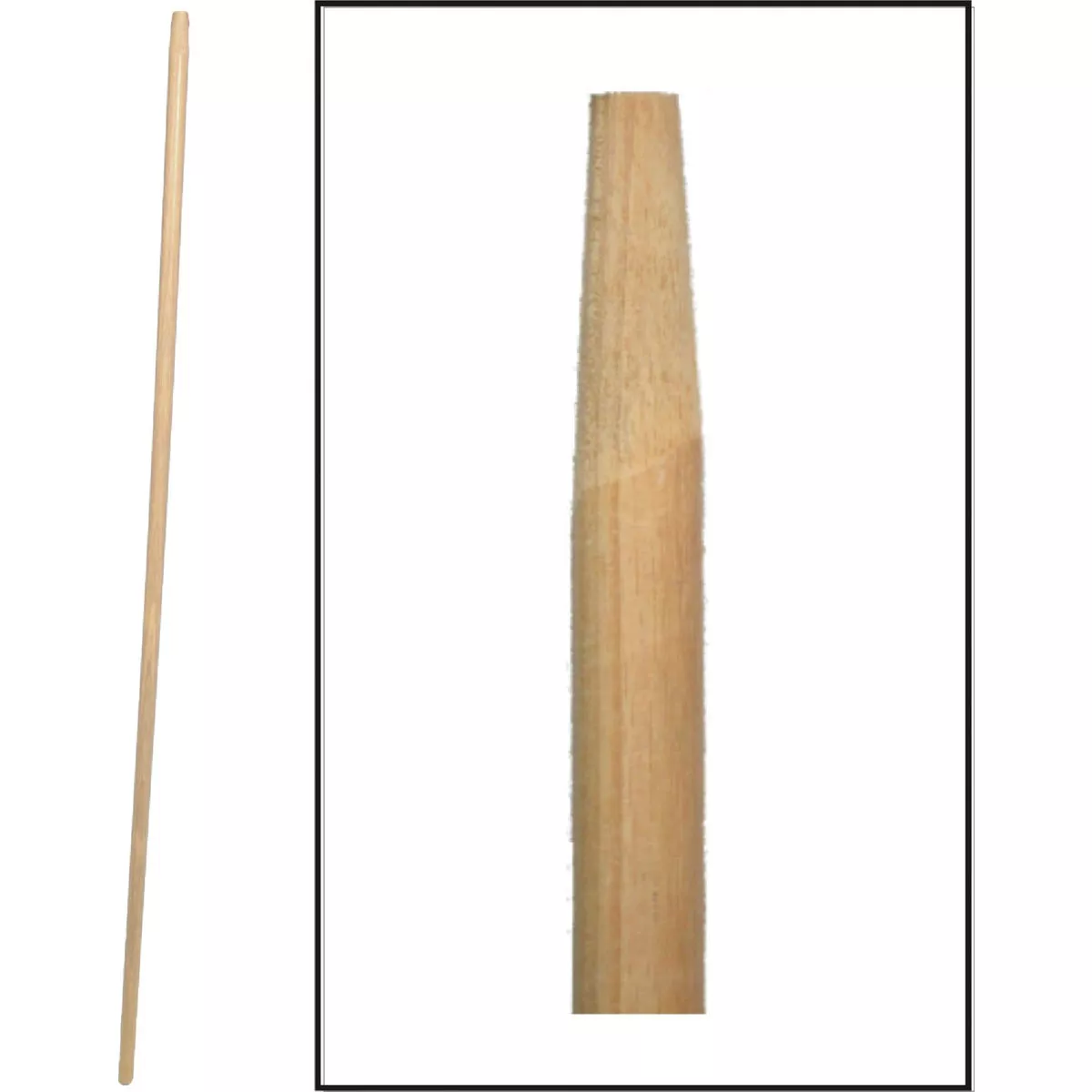 Birdwell 1-1/8 In. x 60 In. Lacquer Tapered Handle