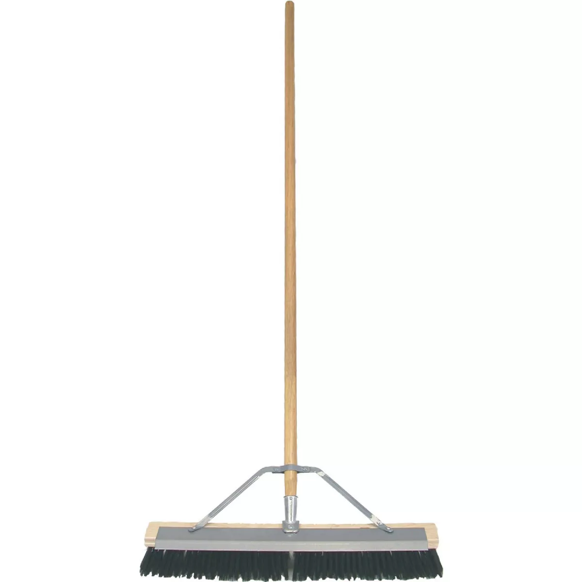 Birdwell 24" Hard Poly Push Broom w/Scraper