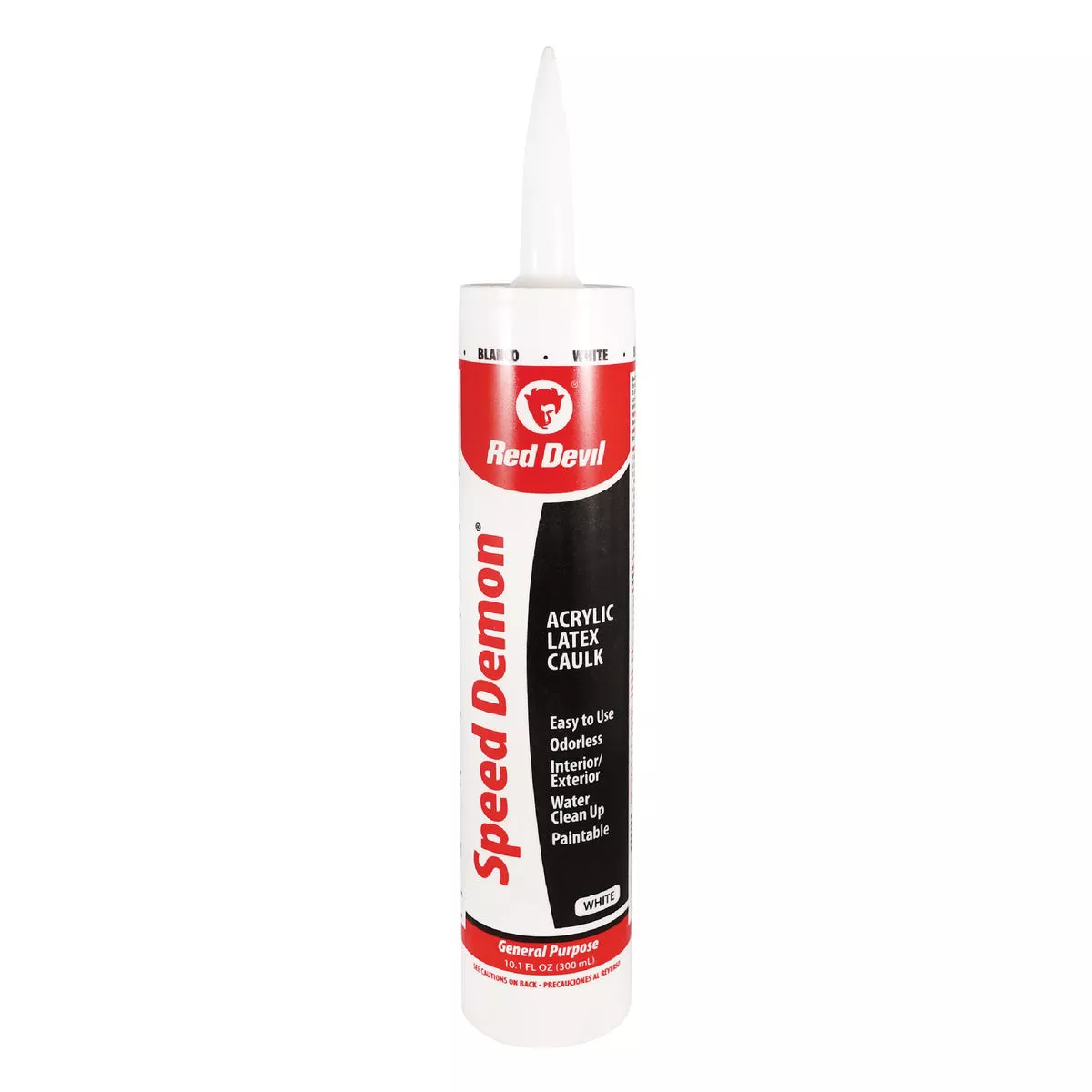 Red Devil 10.1 Oz. White Speed Demon Acrylic Caulk