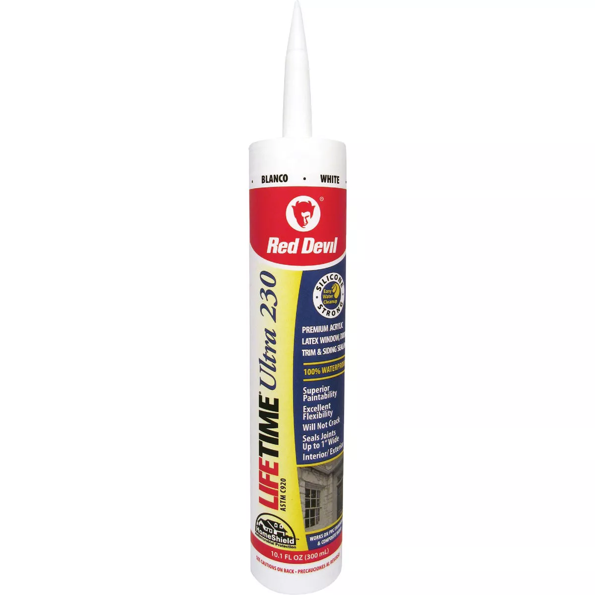 Red Devil 10.1 Oz. White Lifetime Ultra Premium Elastomeric Acrylic Latex Sealant
