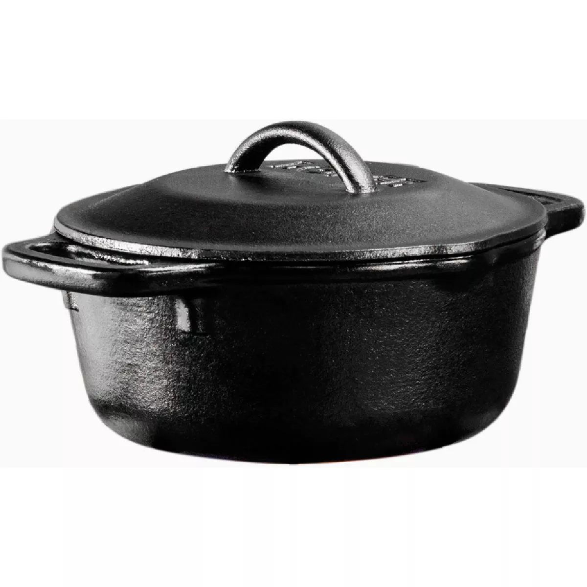 Lodge 1 Qt. Cast Iron Dutch Oven, Black