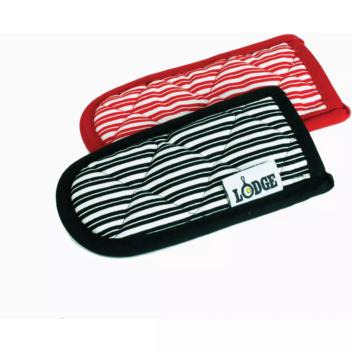 Lodge 6-1/4 In. L x 3 In. W Striped Fabric Handle Holder (2-Pack)-