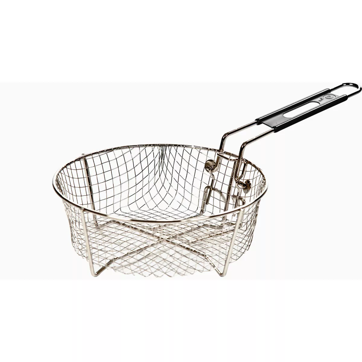 Lodge 9 In. Dia. Nickel-Plated Fryer Basket