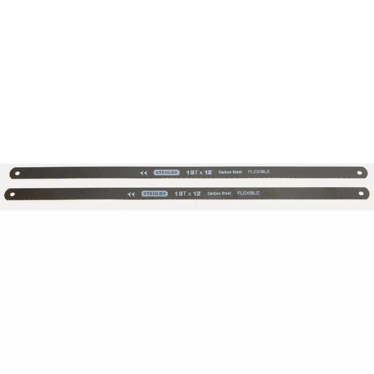 Stanley 10 In. 18 TPI Carbon Steel Hacksaw Blade (2-Pack)
