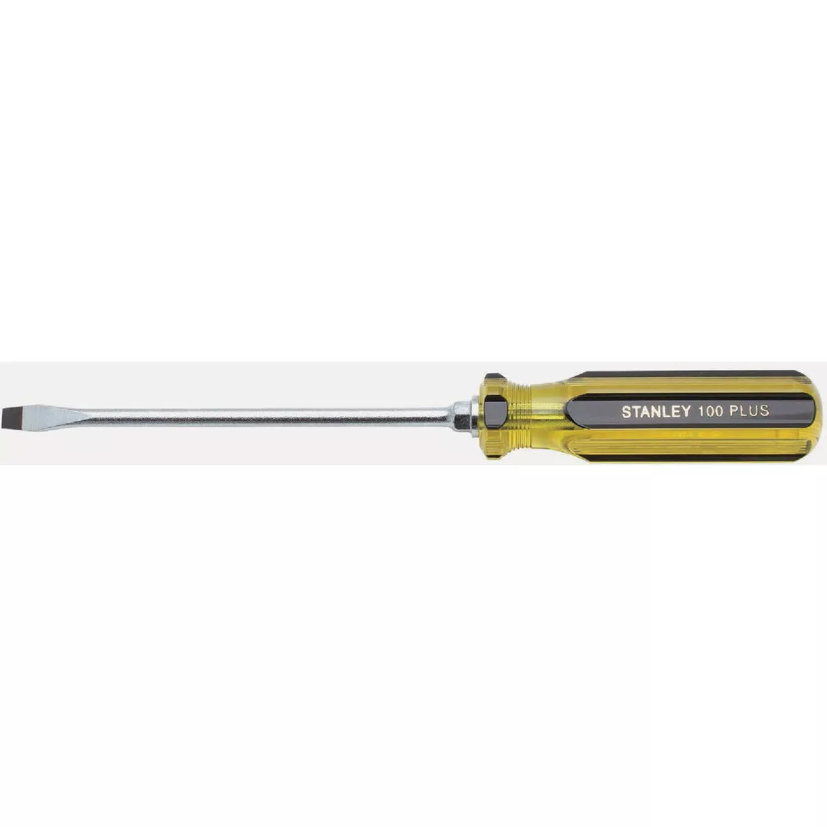 Stanley 100 PLUS 1/4 In. x 6 In. Slotted Screwdriver