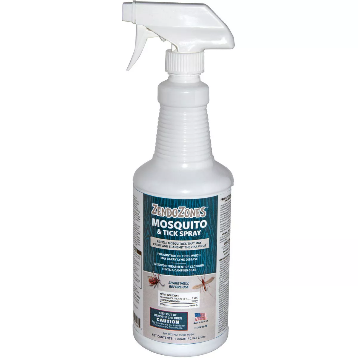 JT Eaton ZendoZones 1 Qt. Trigger Spray Mosquito & Tick Repellent-