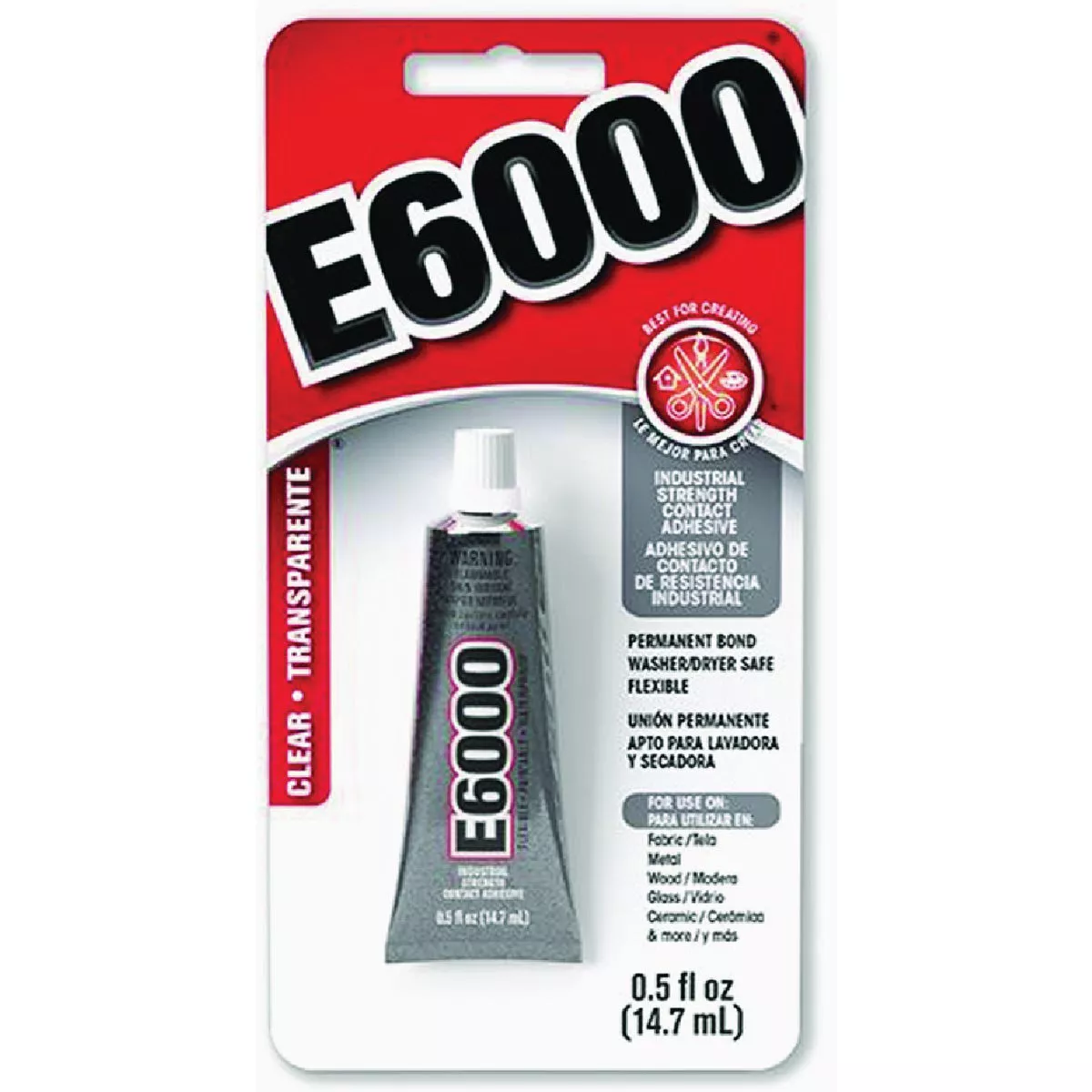 E6000 0.5 Oz. Clear Craft Adhesive (6-Pack)