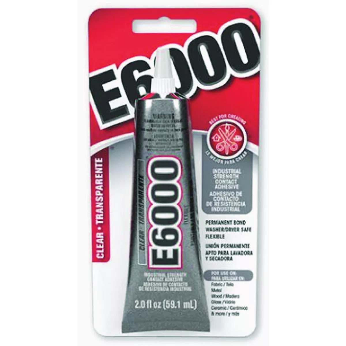 E6000 2 Oz. Clear Craft Adhesive (6-Pack)