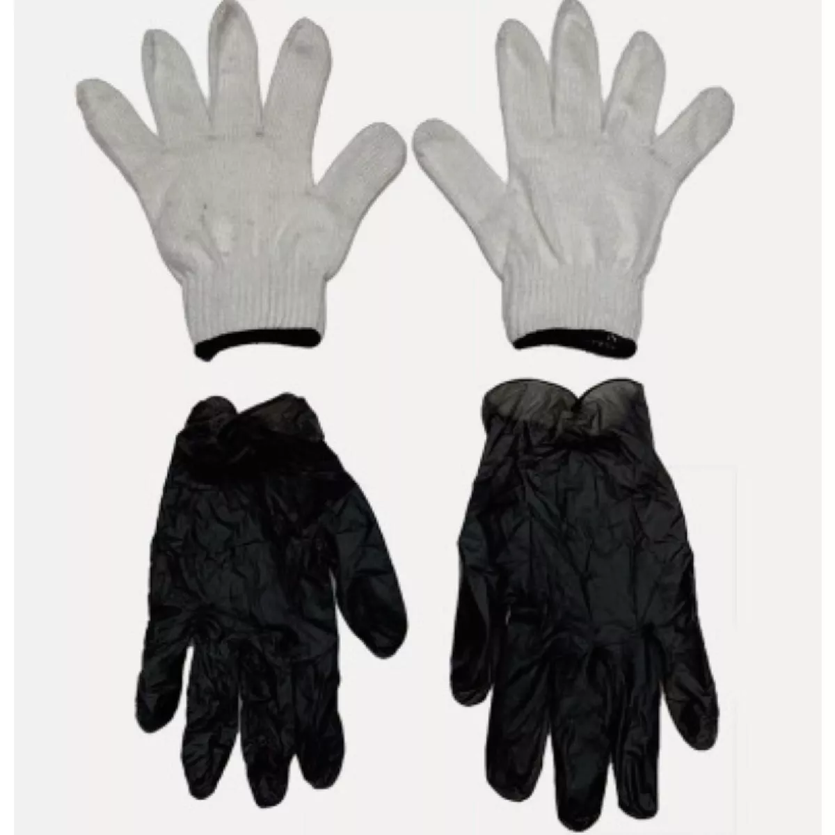 Mr. Bar-B-Q Nitrile Disposable Grill Gloves (50-Pack)