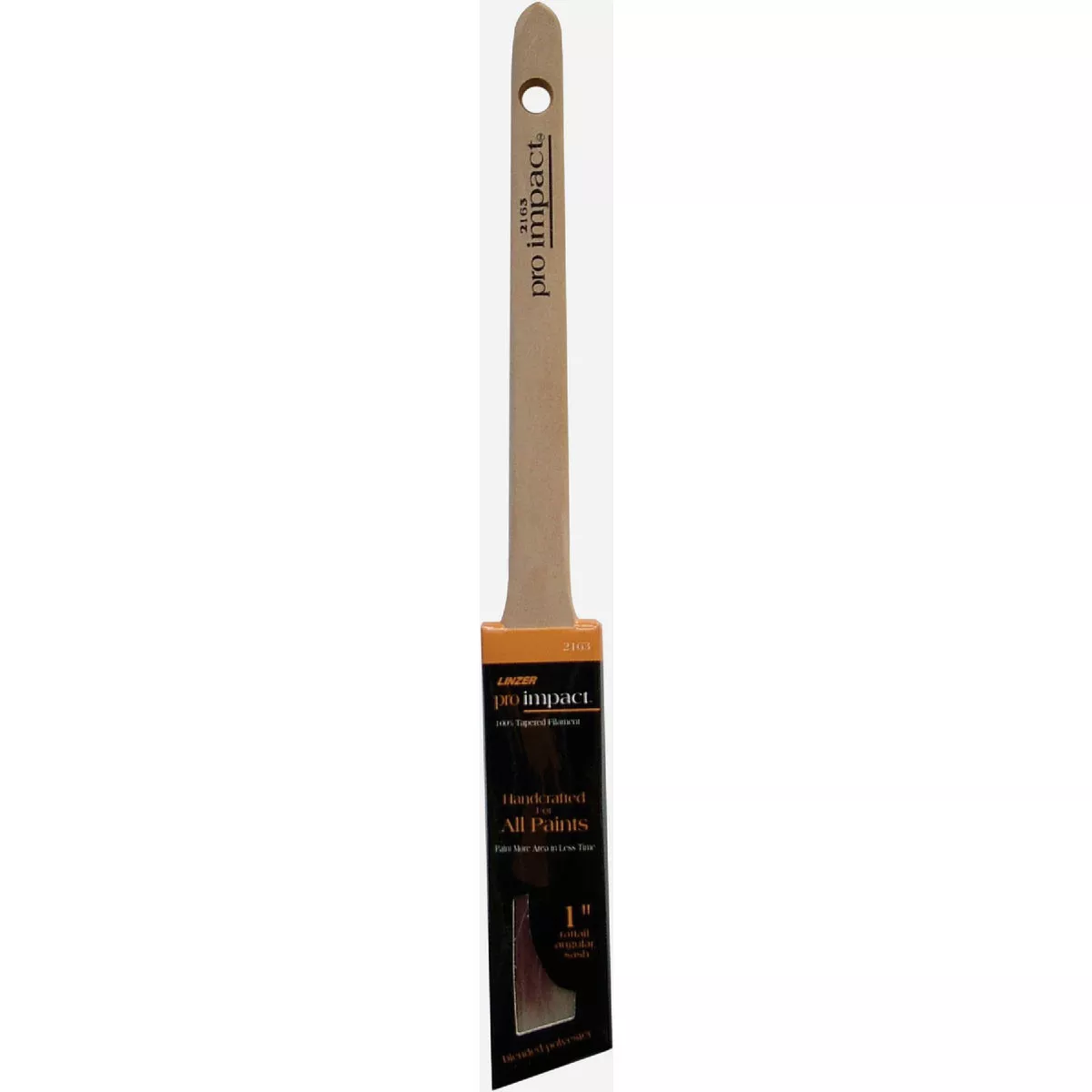 Linzer Pro Impact 1 In. Poly Angle Brush