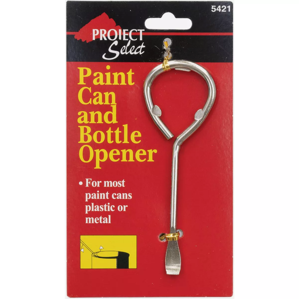 Linzer Project Select 1 Gal. Paint Can & Bottle Opener