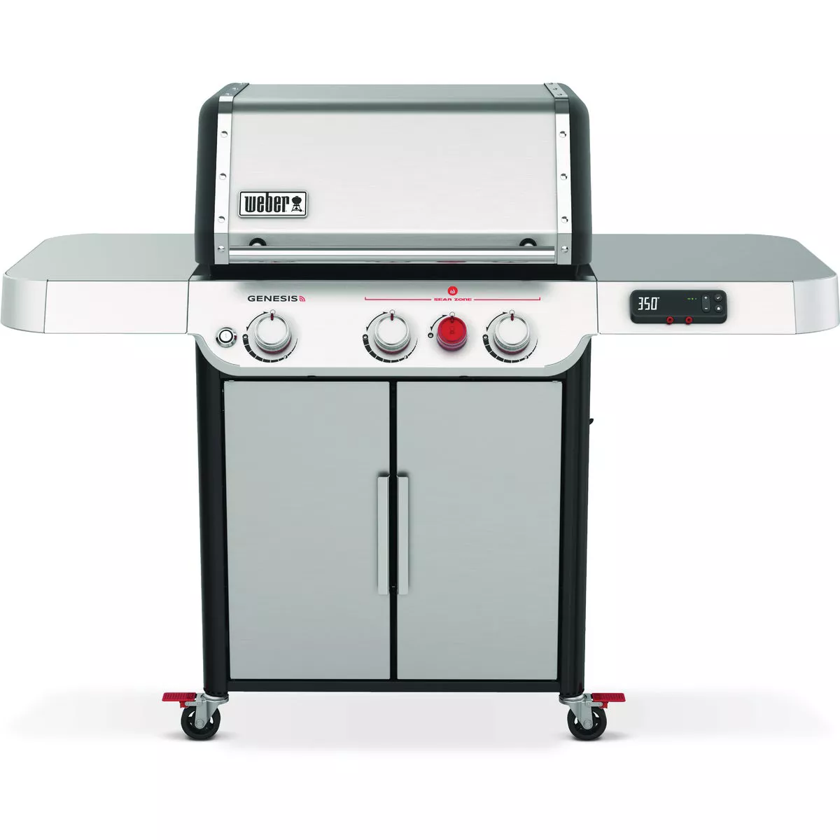Weber Genesis SX-325 3-Burner Stainless Steel 39,000 BTU Smart LP Gas Grill