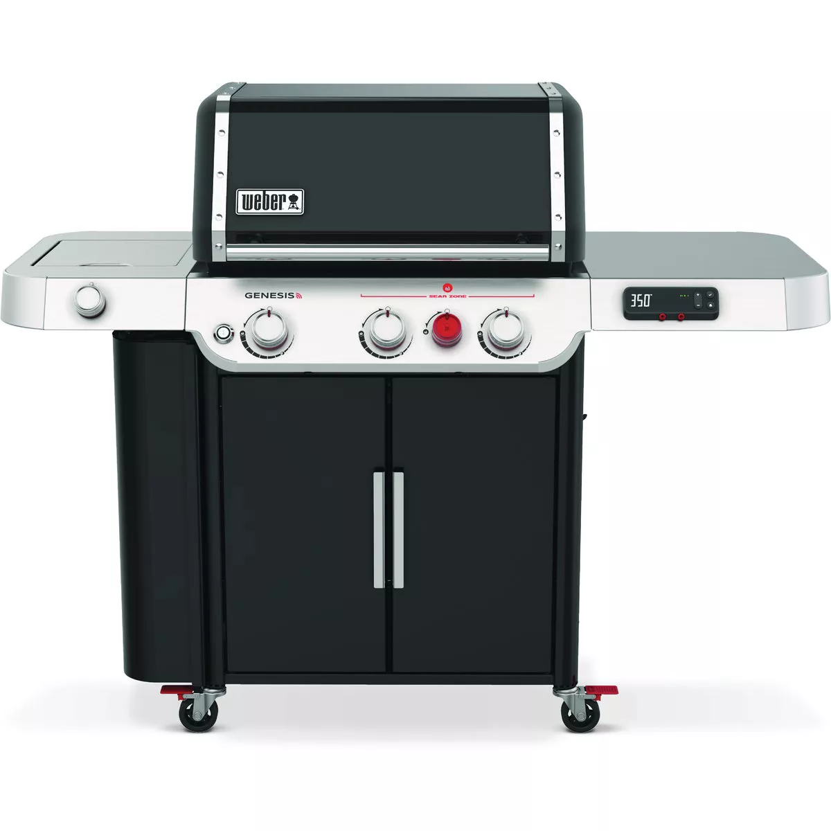 Weber Genesis EX-335 3-Burner Black 39,000 BTU Smart LP Gas Grill