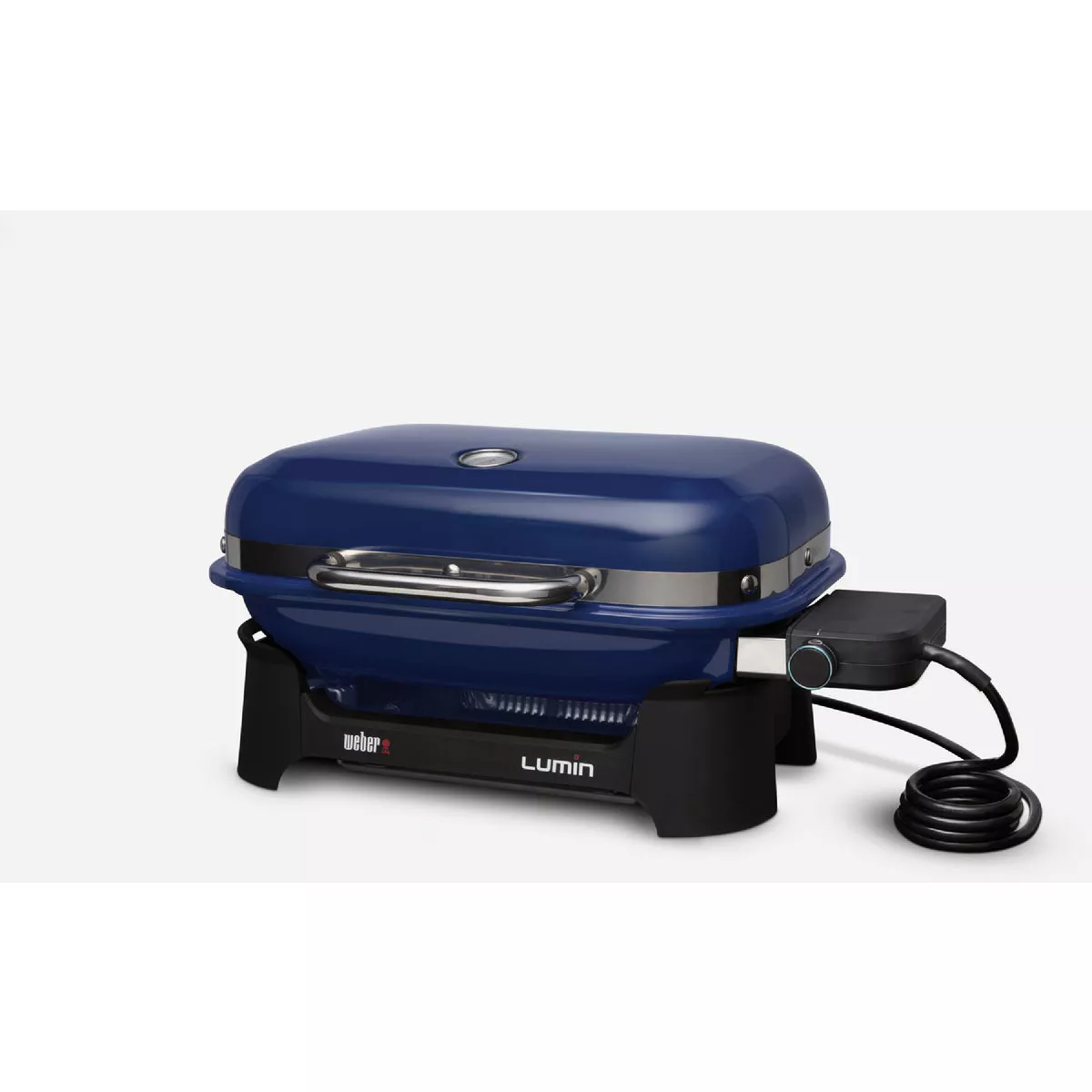 Weber Lumin Compact Electric Grill, Deep Ocean Blue