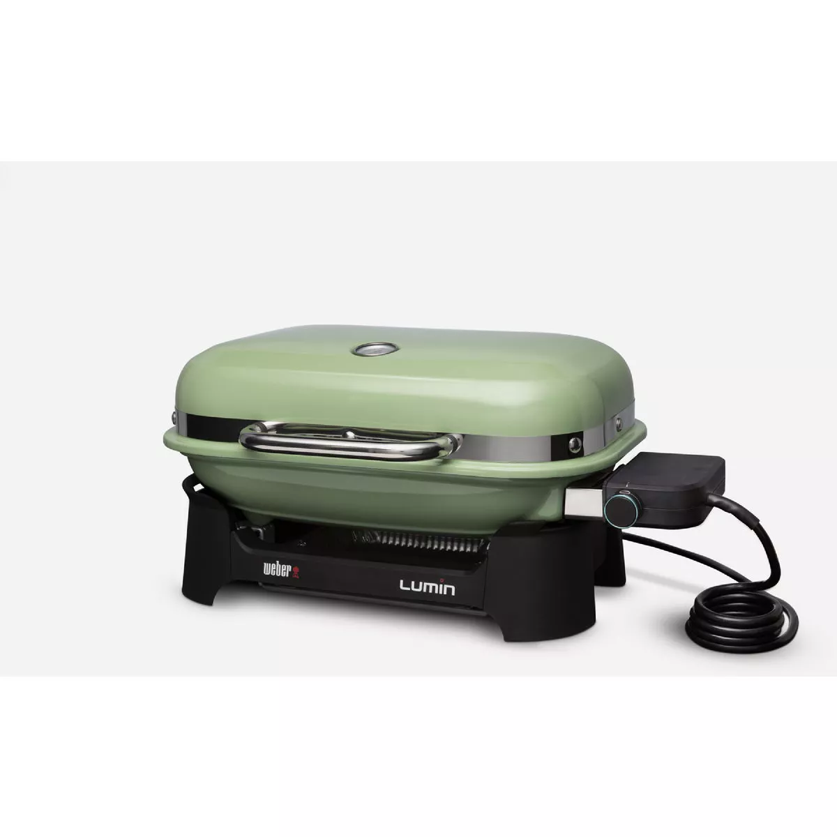 Weber Lumin Compact Electric Grill, Seafoam Green