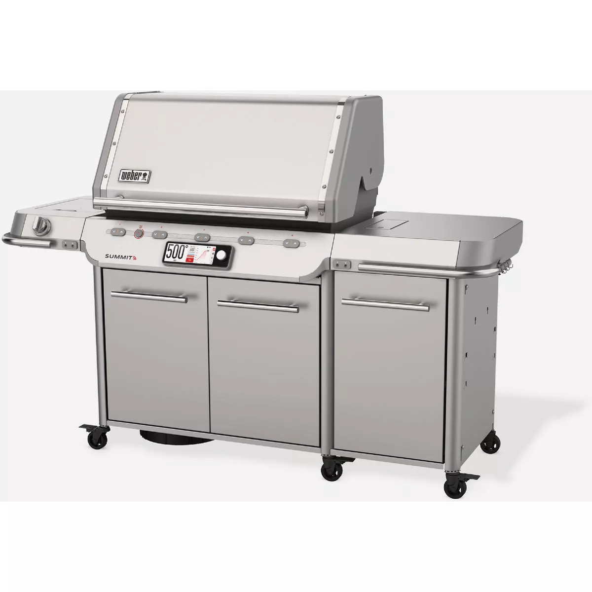 Weber Summit FS38X S 5-Burner LP Gas Grill, Stainless Steel
