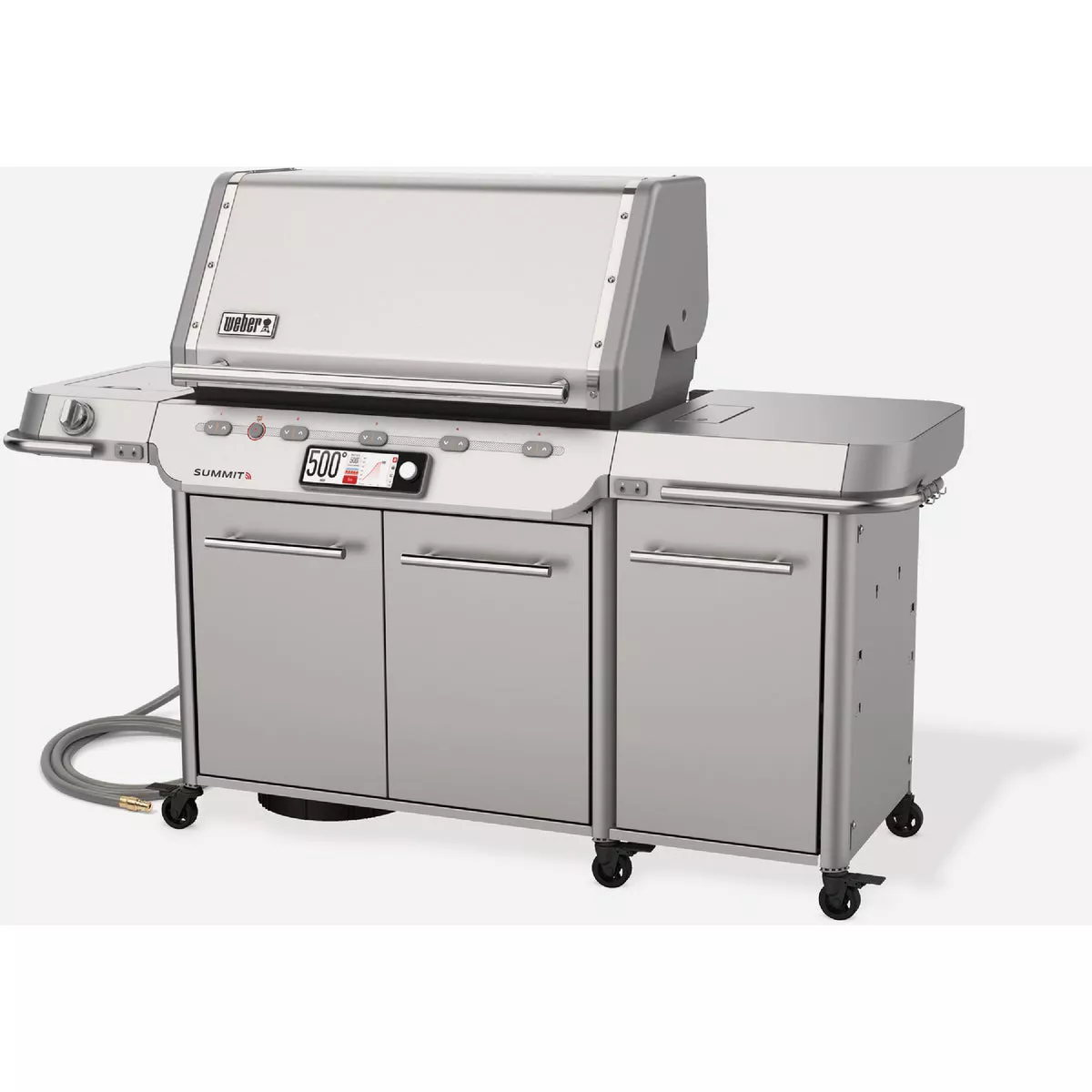 Weber Summit FS38X S 5-Burner Natural Gas Grill, Stainless Steel