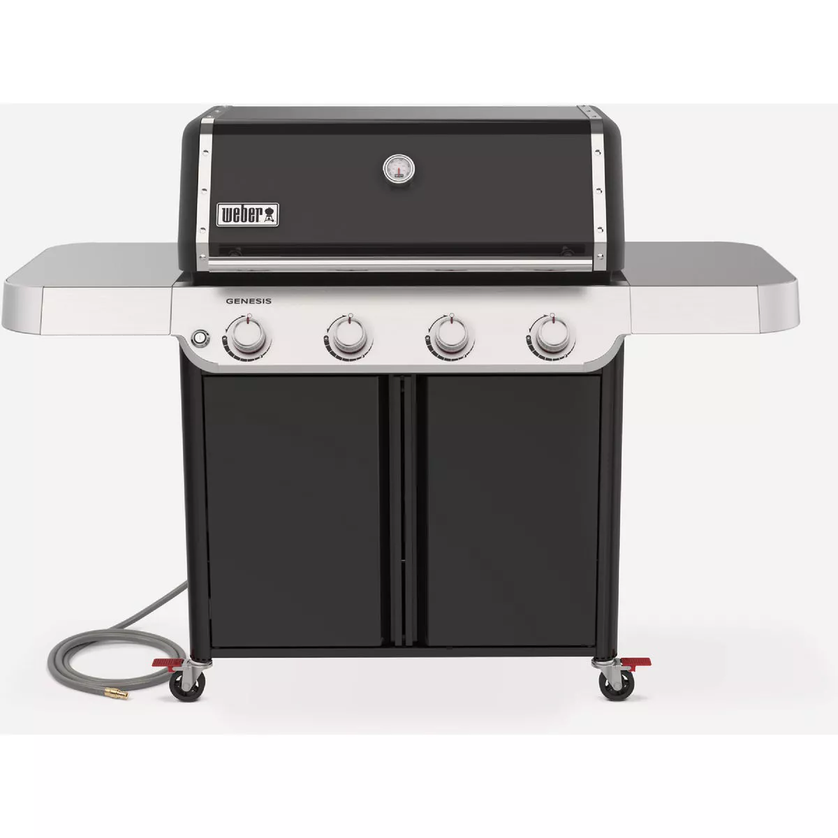 Weber Genesis E-415 4-Burner Natural Gas Grill, Black