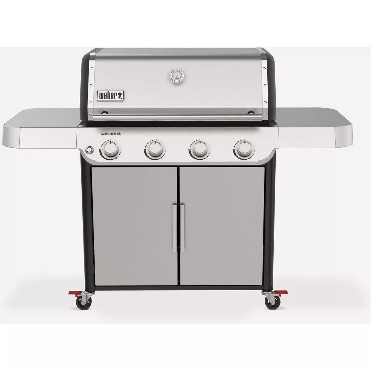 Weber Genesis S-415 4-Burner LP Gas Grill, Stainless Steel