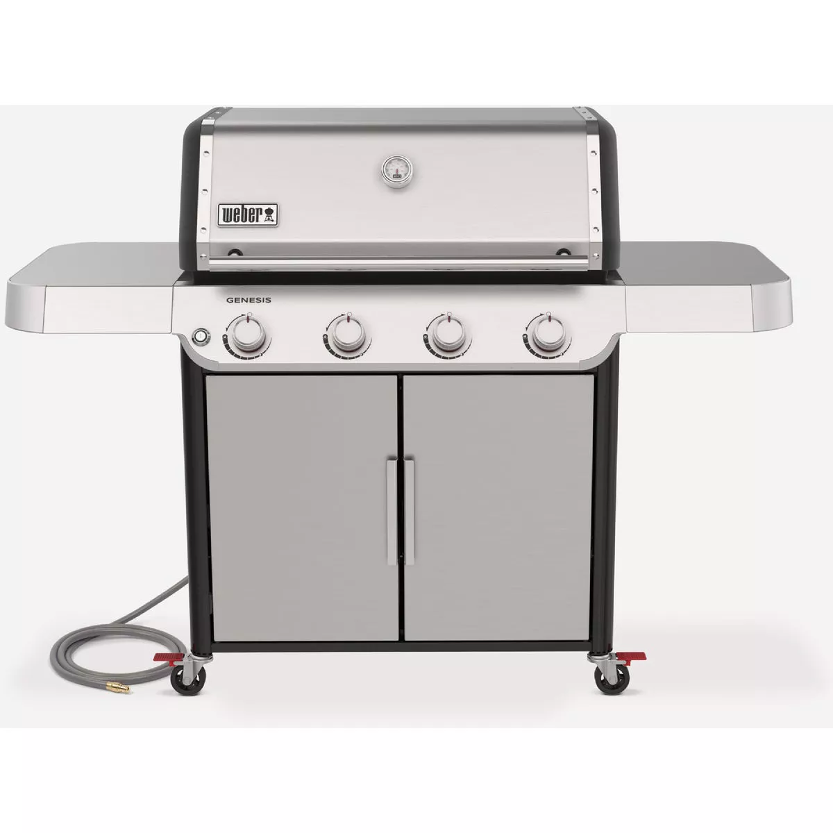 Weber Genesis S-415 4-Burner Natural Gas Grill, Stainless Steel