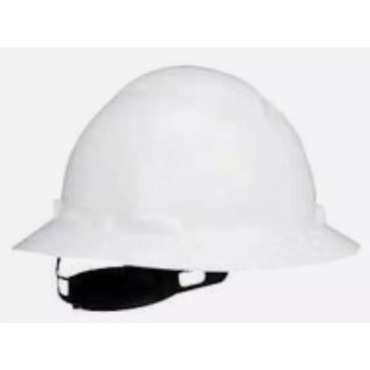 3M Full-Brim Non-Vented White Hard Hat