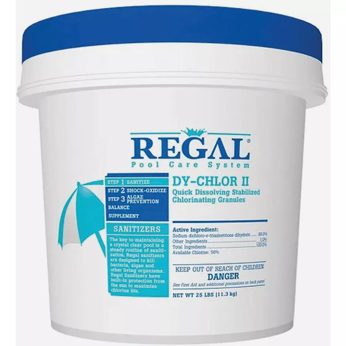 Regal Chemicals Dy-Chlor 25 Lb. Sanitizer Pail