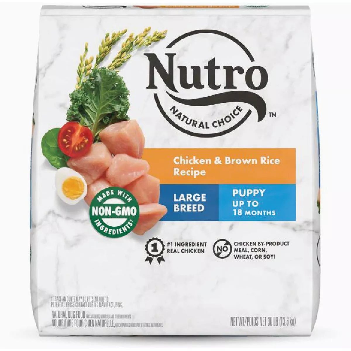 Nutro Natural Choice 30 Lb. Chicken & Brown Rice Large Breed Puppy Dry Food