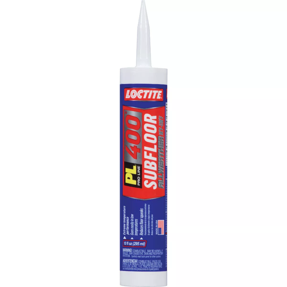 Loctite PL 400 Subfloor All Weather, Tan Adhesive, 10 fl oz Cartridge