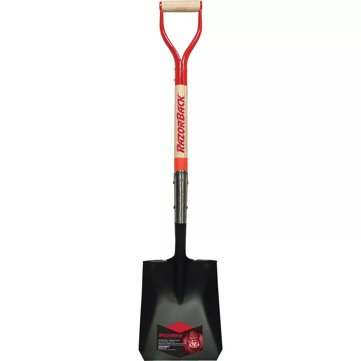 Ames Razor-Back 30 In. Wood D-Handle Square Point Shovel | True Value ...