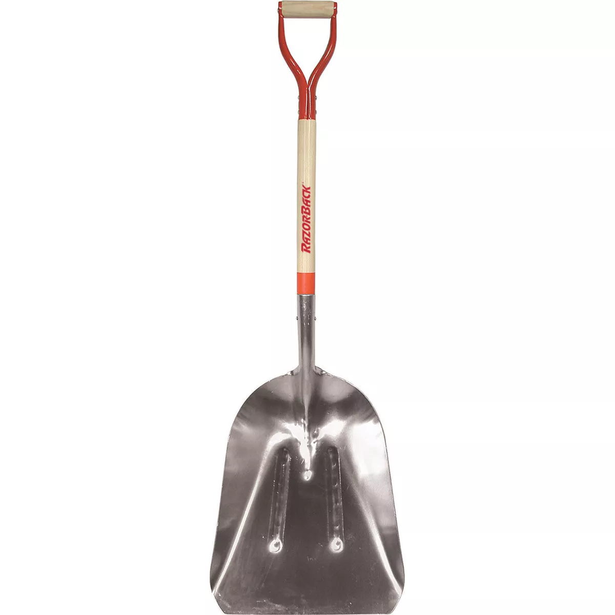 Ames Razor-Back 31 In. Wood Handle #14 Aluminum Western Pattern Scoop Shovel