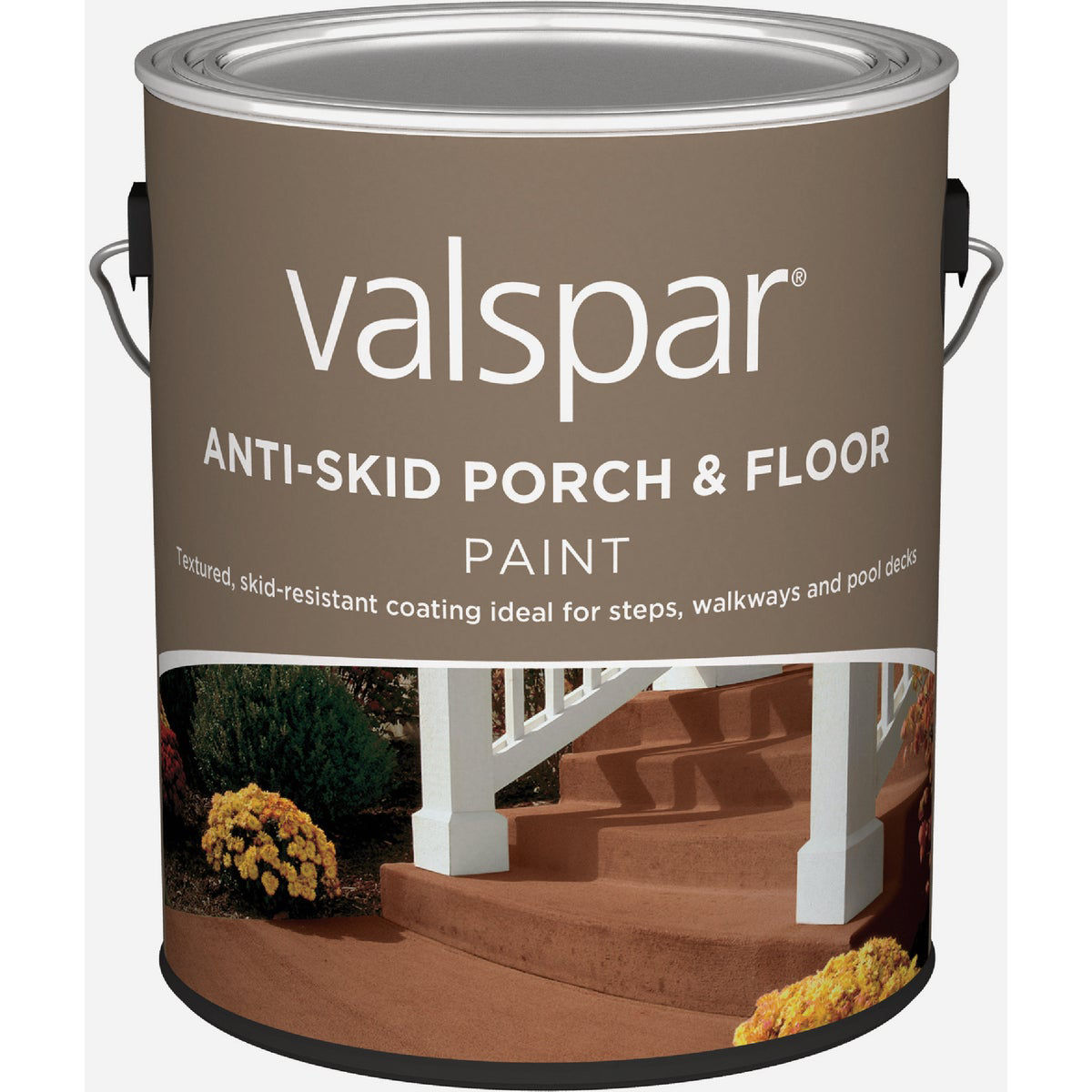 Valspar AntiSkid Porch and Floor Paint, Base 4, 1 Gallon Do it Best