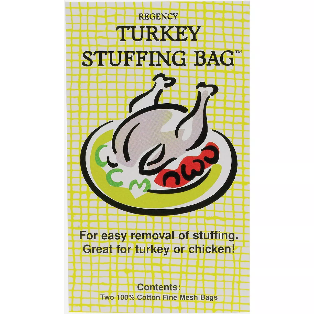 Regency 4 In. x 6.5 In. Turkey Stuffing Oven Bag (2-Count)
