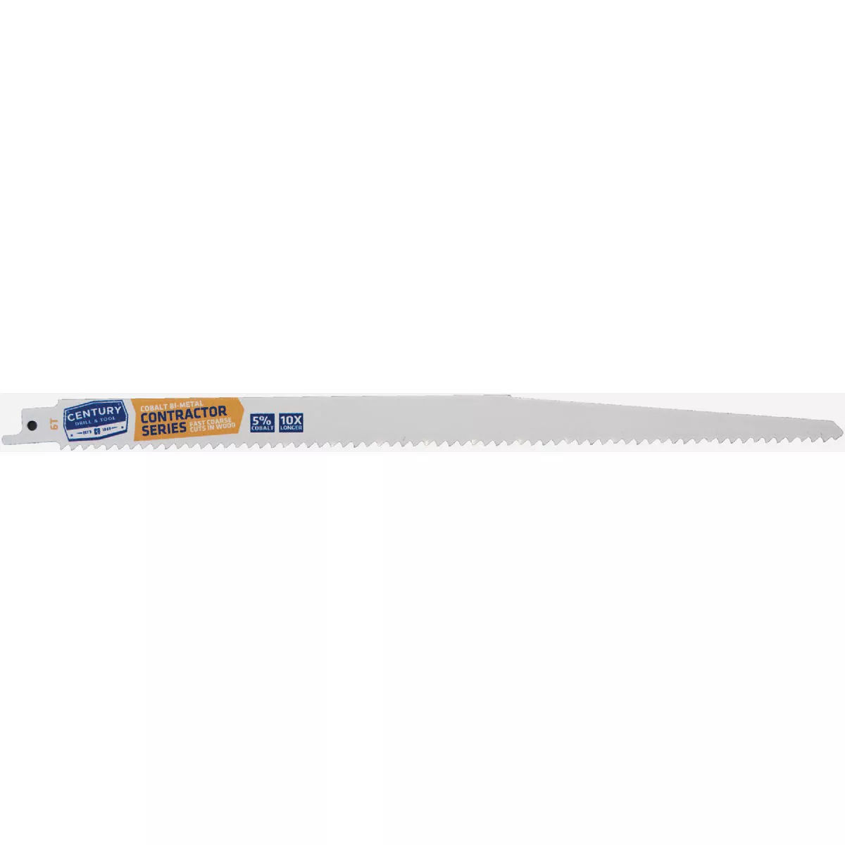 Century Drill & Tool Contractor Series 12 In. 6 TPI Reciprocating Saw Blade