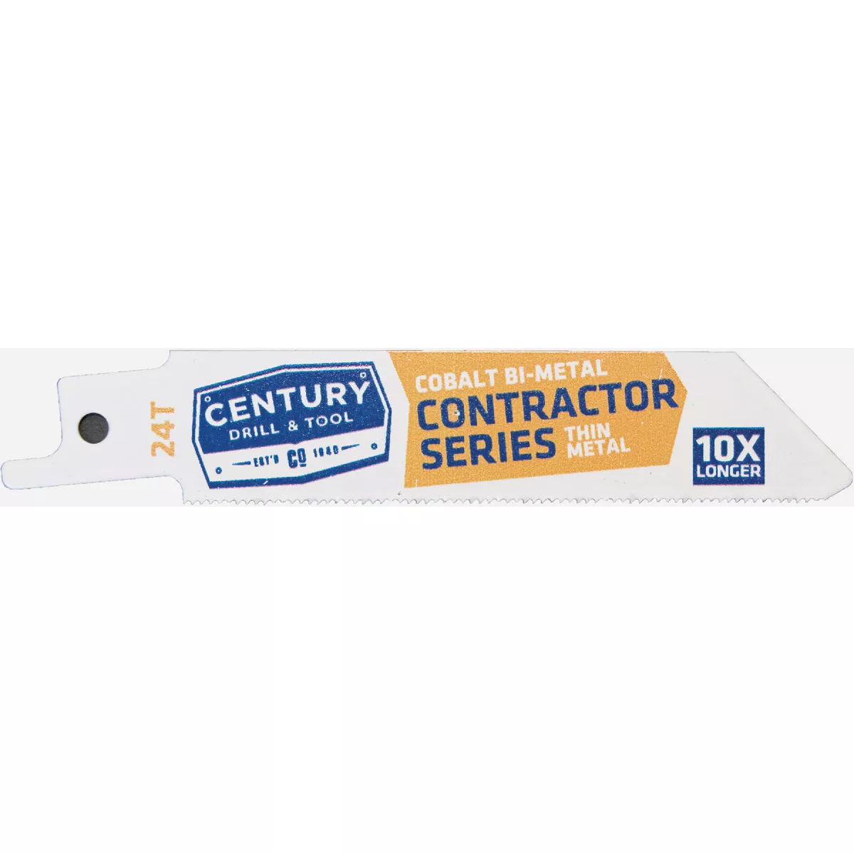 Century Drill & Tool Contractor Series 4 In. 24 TPI Reciprocating Saw Blade