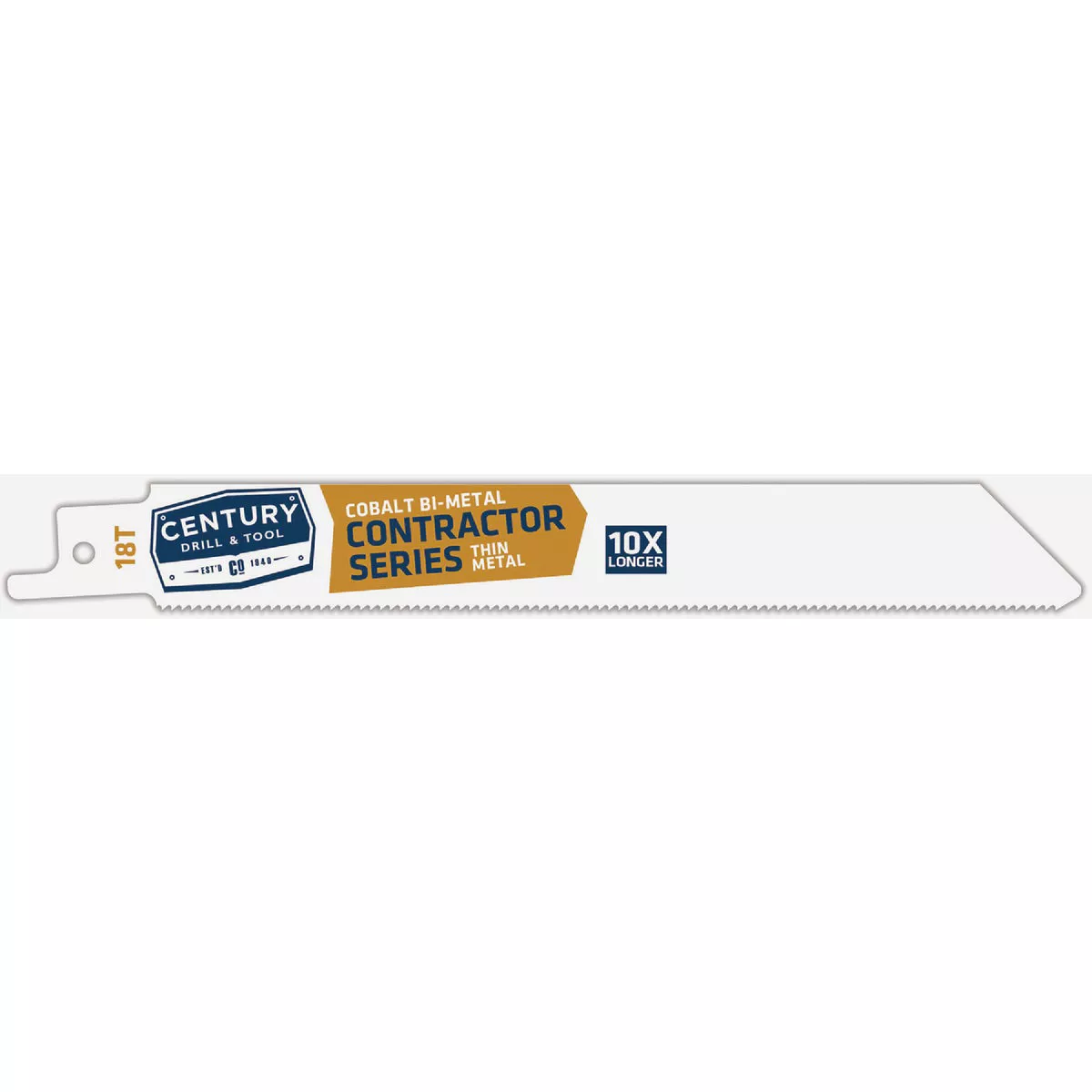 Century Drill & Tool Contractor Series 6 In. 18 TPI Reciprocating Saw Blade (5-Pack)-