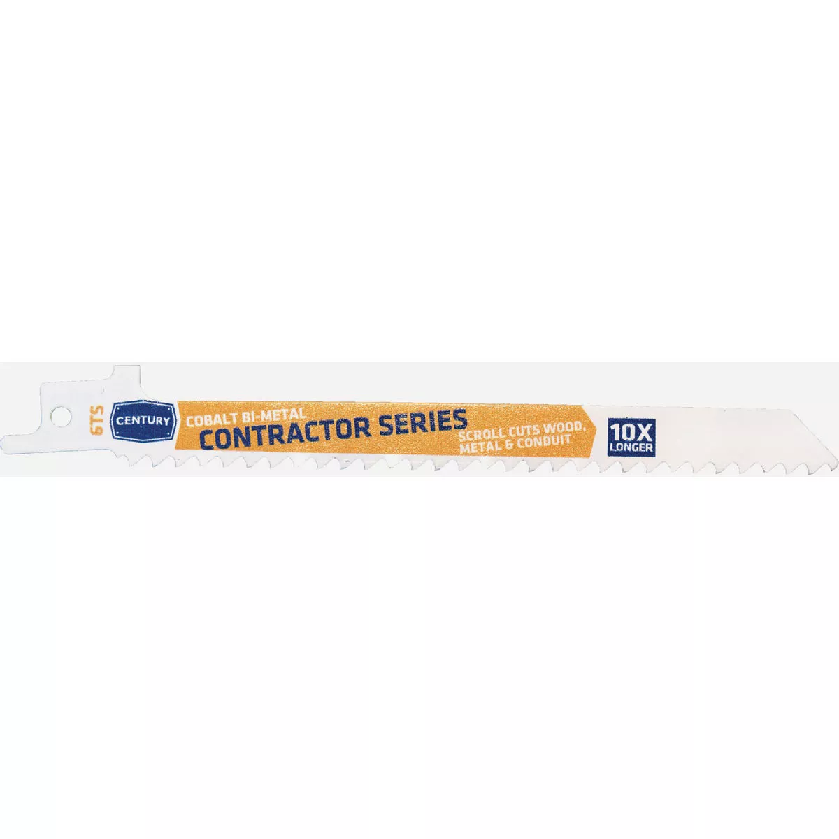 Century Drill & Tool Contractor Series 6 In. 6 TS Reciprocating Saw Blade