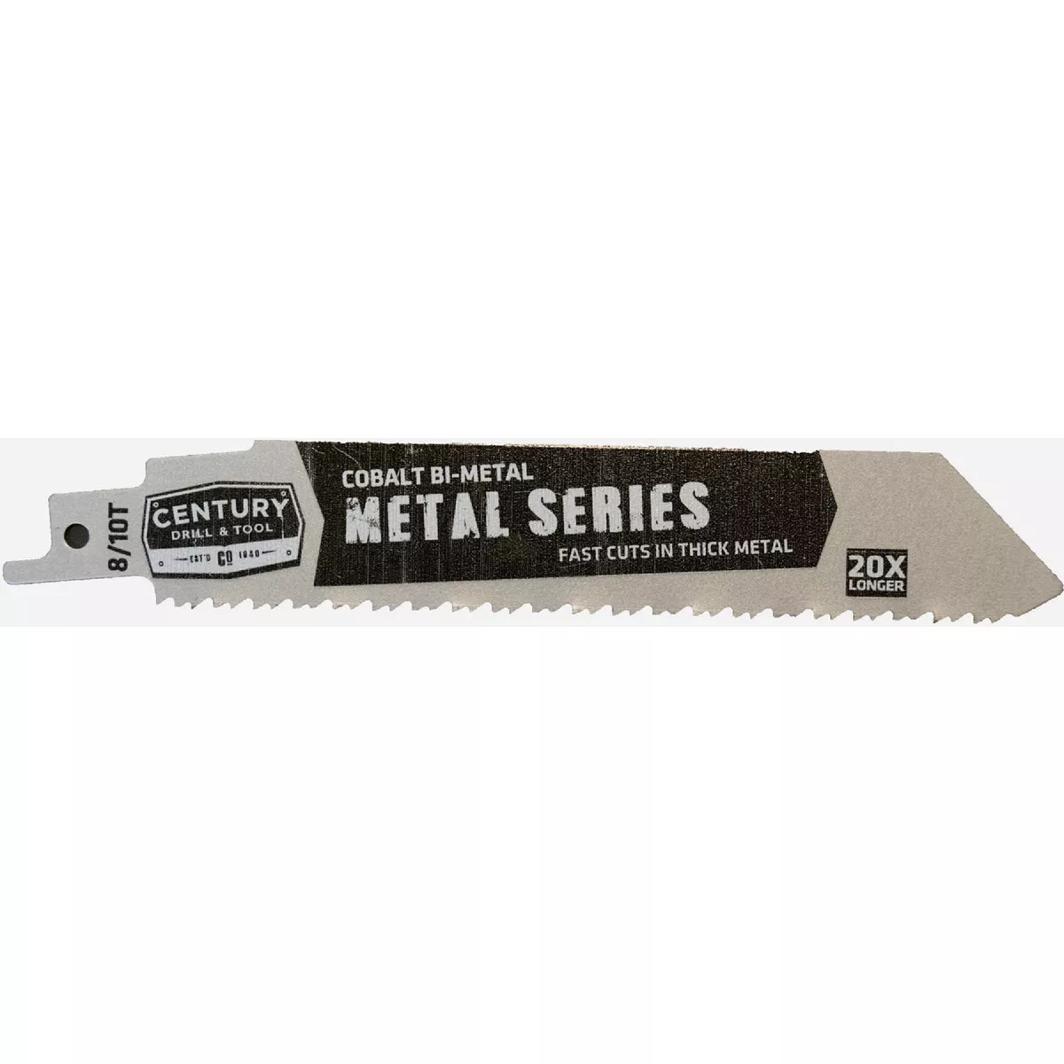 Century Drill & Tool Metal Series 6 In. 8/10 TPI Reciprocating Saw Blade